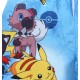 Niebieskie, chłopięce szorty kąpielowe Pokémon