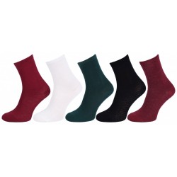 5x Multicolour High Socks