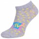 3x  Ankle socks MTV Music Television