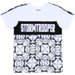 Biała,chłopięca koszulka/t-shirt STORMTROOPER STAR WARS