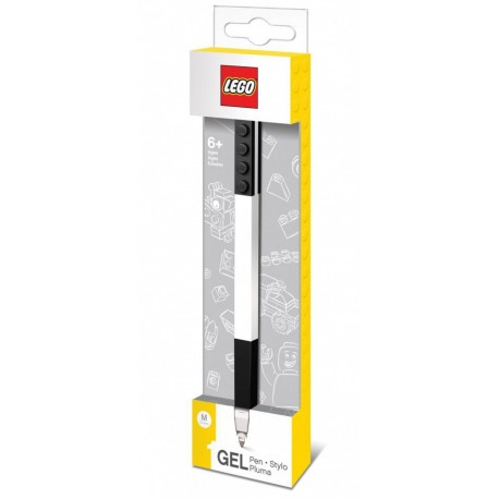 Czarny długopis żelowy LEGO