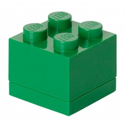 Zielone minipudełko klocek 4 LEGO