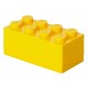 Gelber Minibox Baustein 8 LEGO