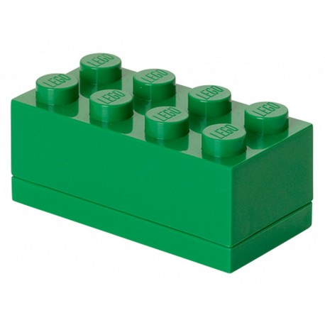 Zielone minipudełko klocek 8 LEGO