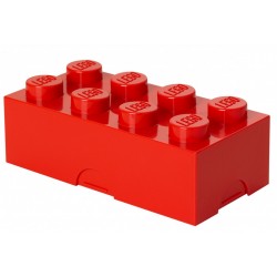 Czerwony lunchbox klocek LEGO