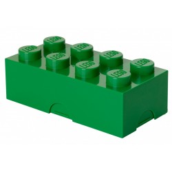 Zielony lunchbox klocek LEGO