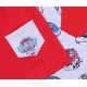 Szaro-czerwony komplet niemowlęcy koszulka+spodenki Psi Patrol Nickelodeon