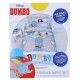 Weiß-hellblaue Kinderbettwäsche Einzelset 120x150cm Dumbo DISNEY