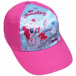 Różowa, dziewczęca czapka z daszkiem Do Something Magical My Little Pony