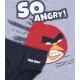 Szary zestaw bielizny koszulka+majtki Angry Birds
