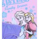 Pink-lila Unterwäsche-Set für Mädchen Unterhemd+Slip Anna und Elsa Schwestern Die Eiskönigin Frozen