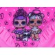 Pink girls&#039;  swimming trunks LOL Surprise!