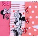 3x pink-weiß-aprikosenfarbige Socken für Mädchen Minnie Mouse