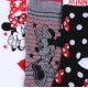 3x weiß-schwarz-graue Socken für Mädchen Minnie Mouse