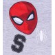 Camiseta con manga corta, color gris Spider-Man