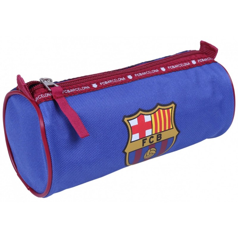 Blaue Federtasche Tube FC Barcelona 