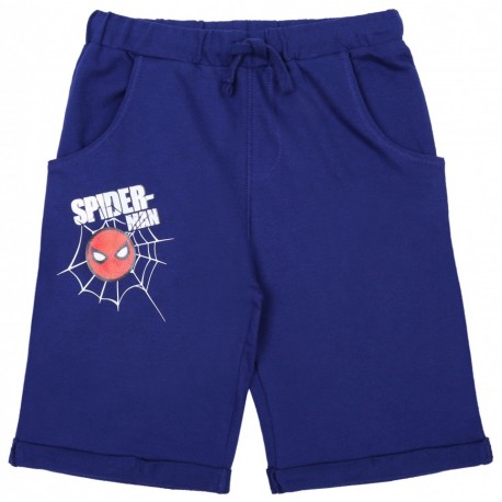 Boys Navy Blue Shorts SPIDER-MAN
