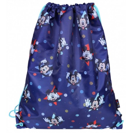 Navy Blue Gym Bag/Sack Mickey Mouse Disney