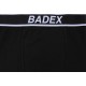 Czarne męskie bawełniane bokserki BADEX
