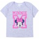 Szary melanżowy T-shirt niemowlęcy Myszka Minnie