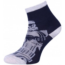 Boys' Navy Blue-Grey Socks Star Wars DISNEY