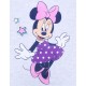 Graues Kleid/Tunika aus gestricktem Joggingstoff MINNIE Disney