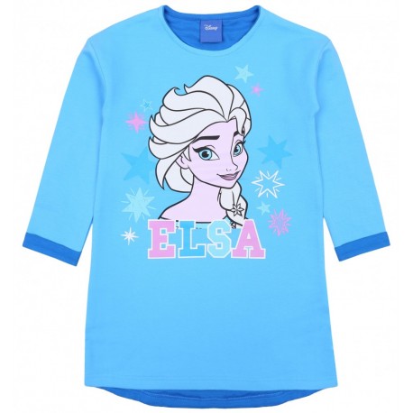 Blaues Mädchen-Kleid ELSA Frozen Die Eiskönigin Disney