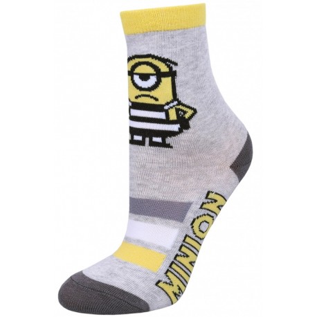 Graue Jungensocken Minions