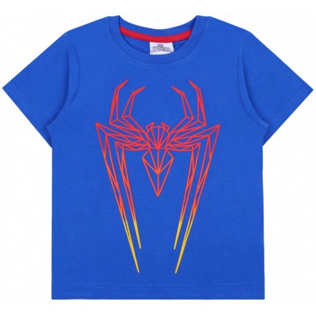 Blaues Jungen-T-Shirt mit Motiv des Spinnen-Menschen SPIDERMAN