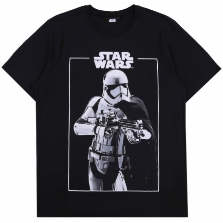 Czarny,męski t-shirt,koszulka Star Wars