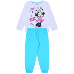Girls' Grey&Turquoise Pyjamas Minnie Mouse