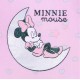 Różowy dres niemowlęcy z falbanką Myszka Minnie DISNEY
