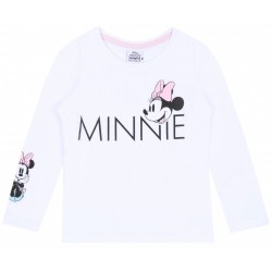 Weiße Mädchenbluse Minnie Mouse DISNEY