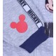 Szaro-granatowy dres niemowlęcy niemowlęcy Mickey Disney