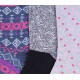 Chaussettes longues colorées dans une boîte décorative - 3 paires