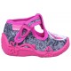 Chaussures pour fille de couleurs rose et grise avec une impression d&#039;un chatFIFI