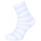 2x calcetines cálidos, azul-blanco