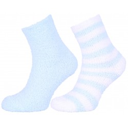 Primark Women Blue White Thick Ankle Socks
