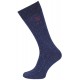 Men Long Warm Grey Navy Socks, 3 pairs