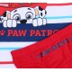 Camiseta blanca con rayas coloridas + calzoncillos rojos Paw Patrol NICKELODEON
