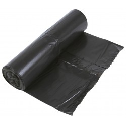 Czarne worki na śmieci LDPE 240l, 10szt