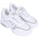 Białe, sportowe buty wiązane na sznurówki VICES