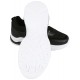 Zapatillas deportivas femeninas, color negro, imitación de piel VICES