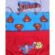 3x Niebiesko-czerwone slipy chłopięce SUPERMAN