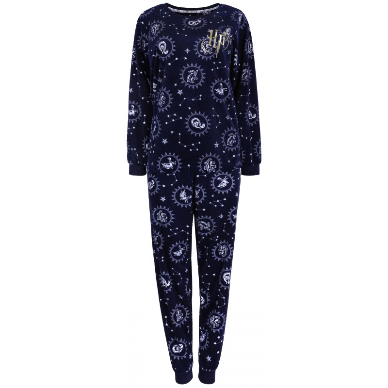 Pijama de dos piezas, de color azul marino Harry - Sarcia