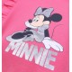 Różowa bluza z falbanką i cekinami Myszka Minnie
