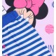 Różowa piżama dziewczęca w paski Myszka Minnie DISNEY