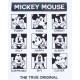 Weiße Bluse mit langen Ärmel Mickey Mouse