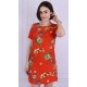 ASOS Pomarańczowa sukienka mini szyfon w kwiaty
