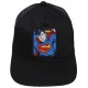 Chłopięca,czarna czapka z daszkiem SUPERMAN